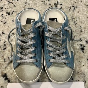 Golden Goose Denim Sabot Superstar Size 36